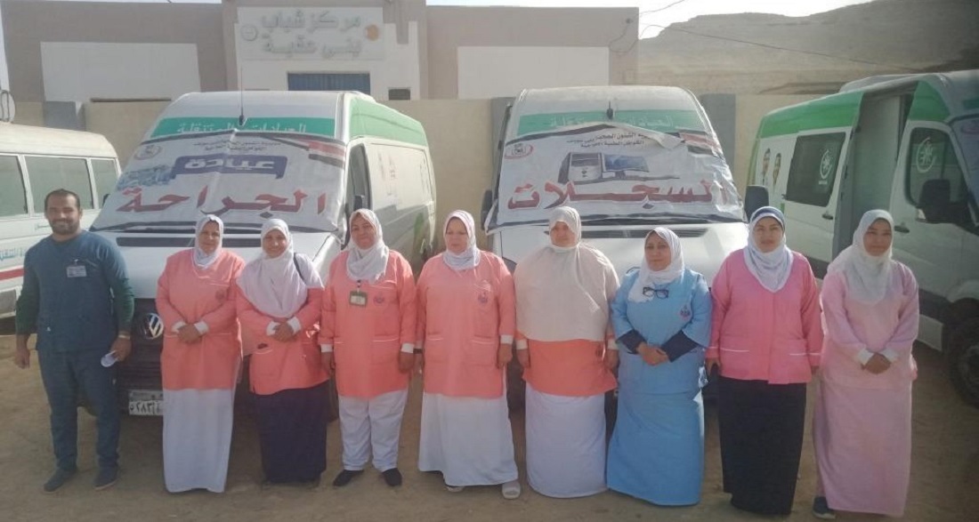قافلة بني عقبة الطبية تقدم 3094 خدمة مجانية